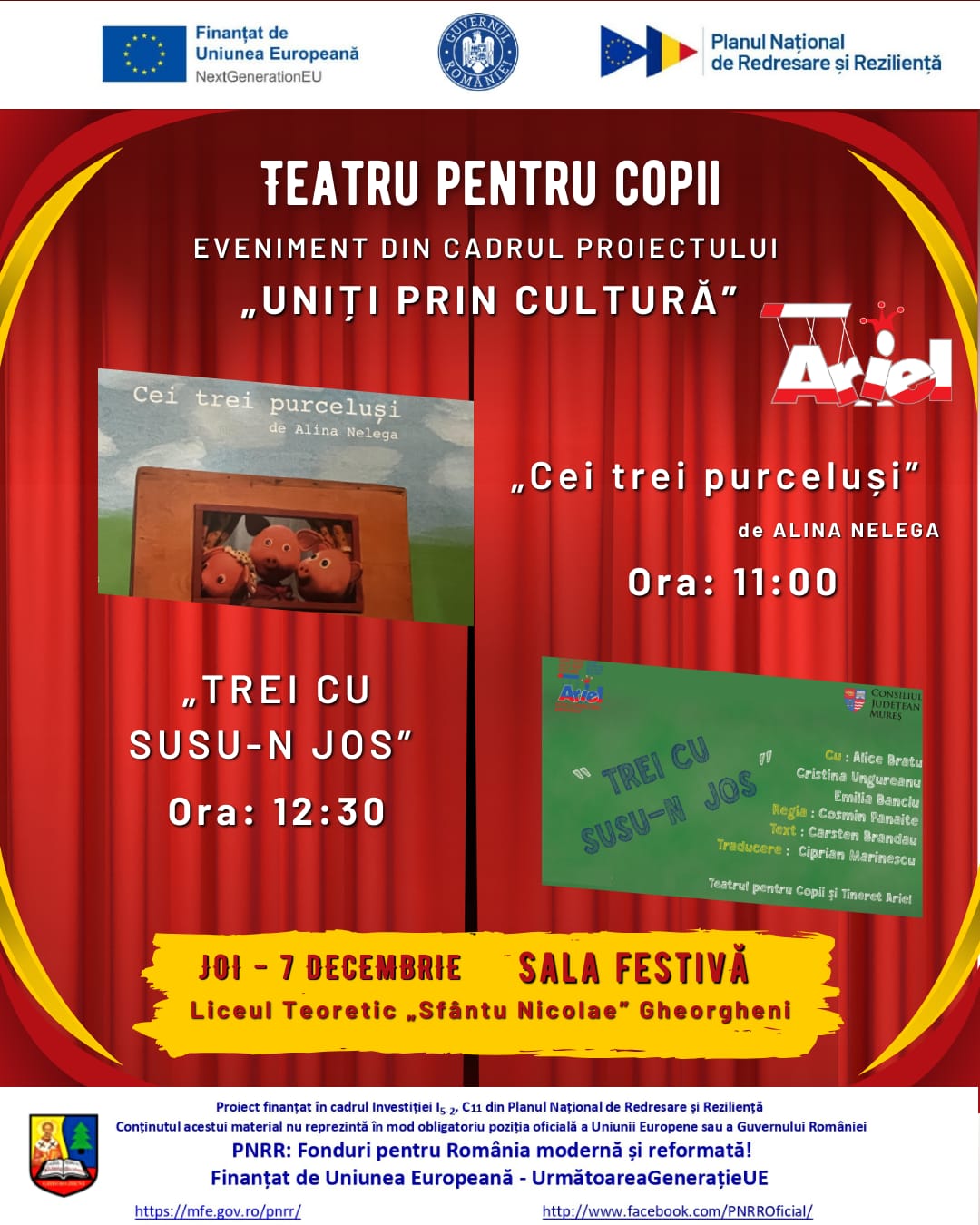 teatru ariel afis